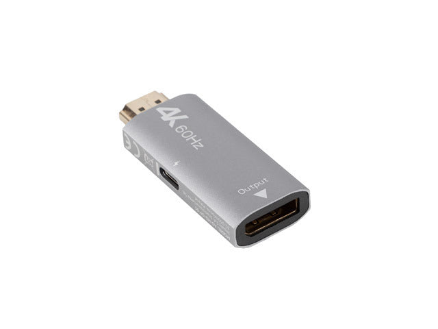 Adaptor HDMI(M) DisplayPort(F) 4K arg "AD-HD-DP-01"