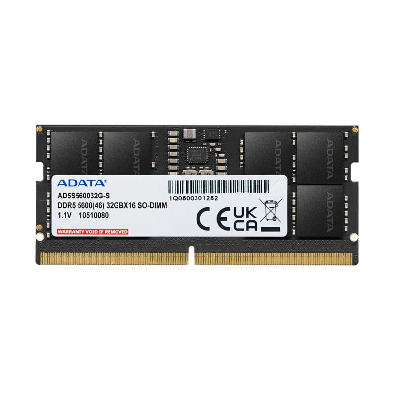 SODIMM Adata, 16GB DDR5, 5600 MHz, "AD5S560016G-S"