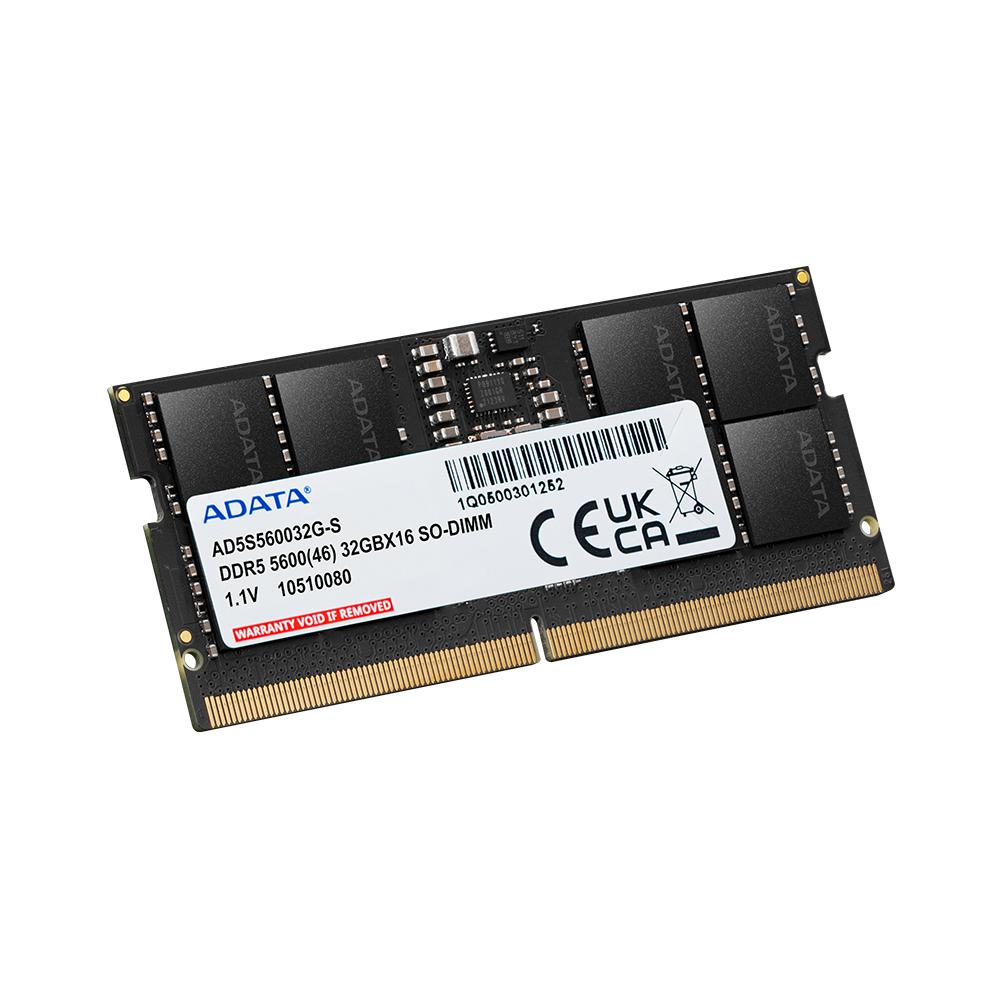 SODIMM Adata, 16GB DDR5, 5600 MHz, "AD5S560016G-S"