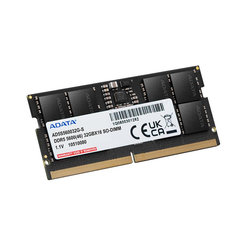 SODIMM Adata, 16GB DDR5, 5600 MHz, "AD5S560016G-S"