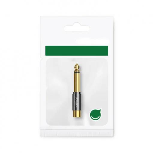 ADAPTOR audio Ugreen, "AV169" 6.35 mm (T) la RCA (M), auriu "80731" - 6957303887316