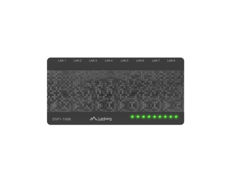 Switch Lanberg DSP1-1008 8x 1 Gb/s