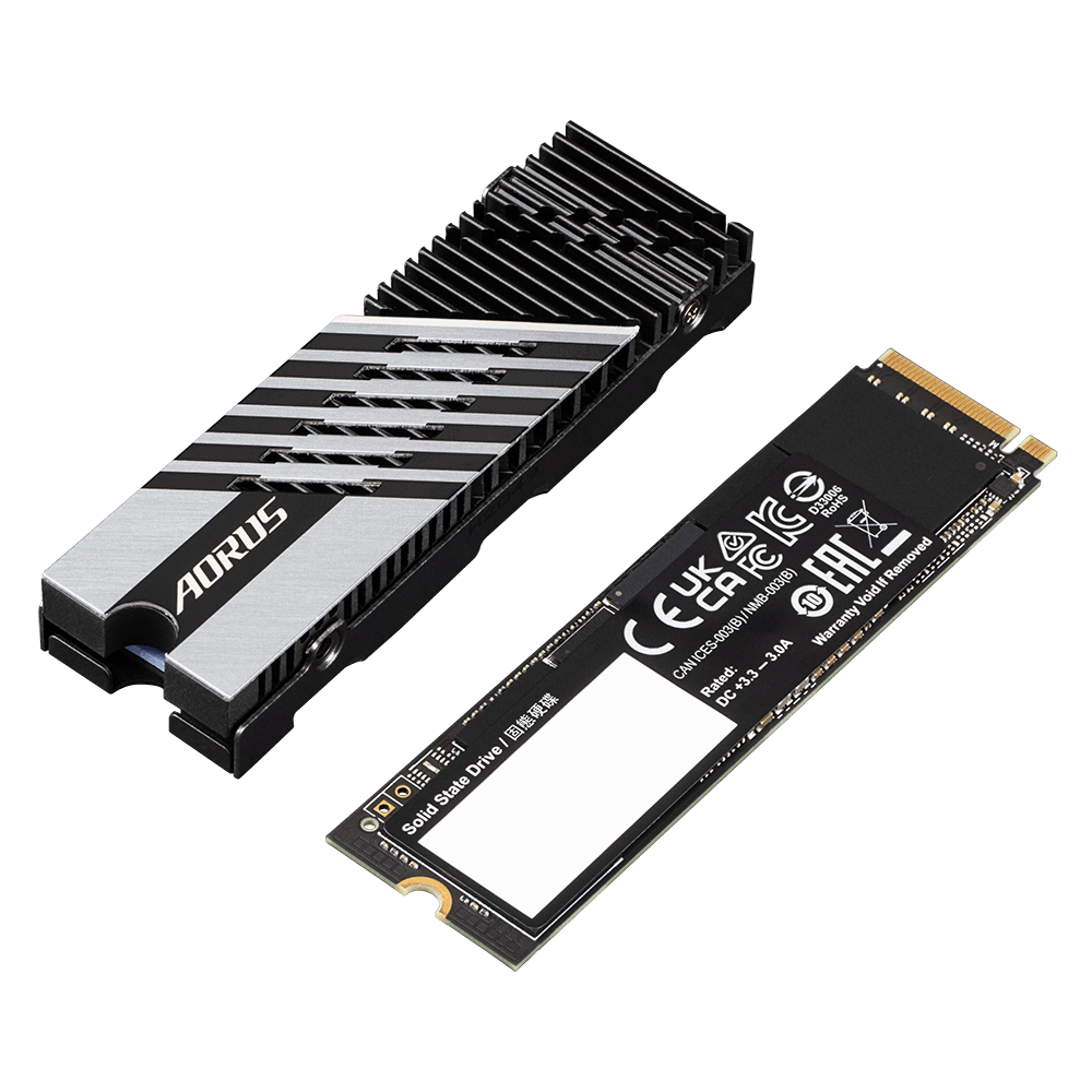 Gigabyte AORUS Gen4 7300 SSD 2TB 