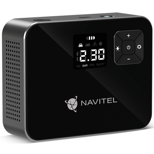 Compresor Navitel Auto-Moto, cu acumulator, LED light, 8.27 bar "AIR 15 AL"