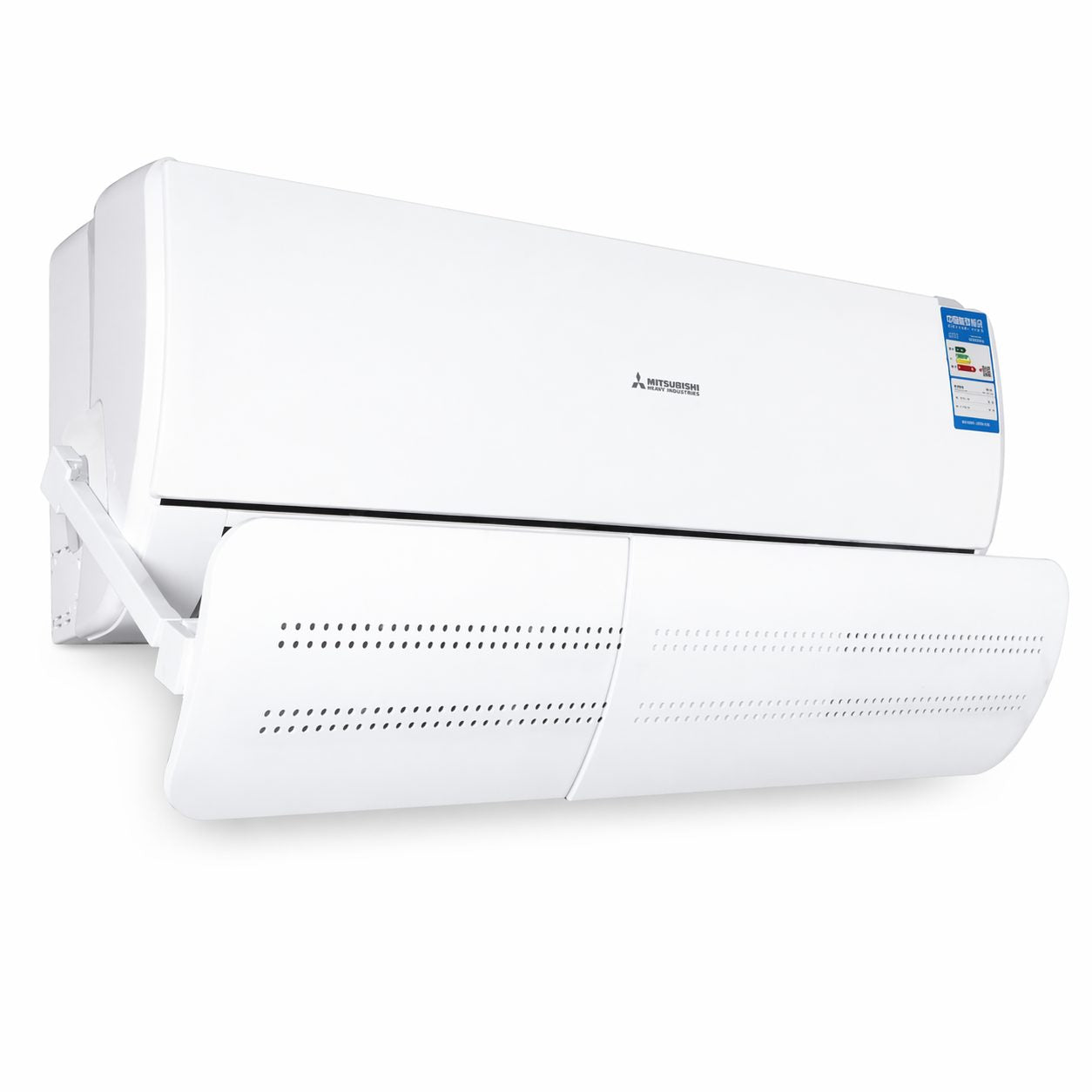 Deflector pentru Aer Conditionat, Model M cu Deschidere Completa, Accesoriu pentru Directionarea Fluxului de Aer si Reducerea Curentului Direc, 56 x 18 cm