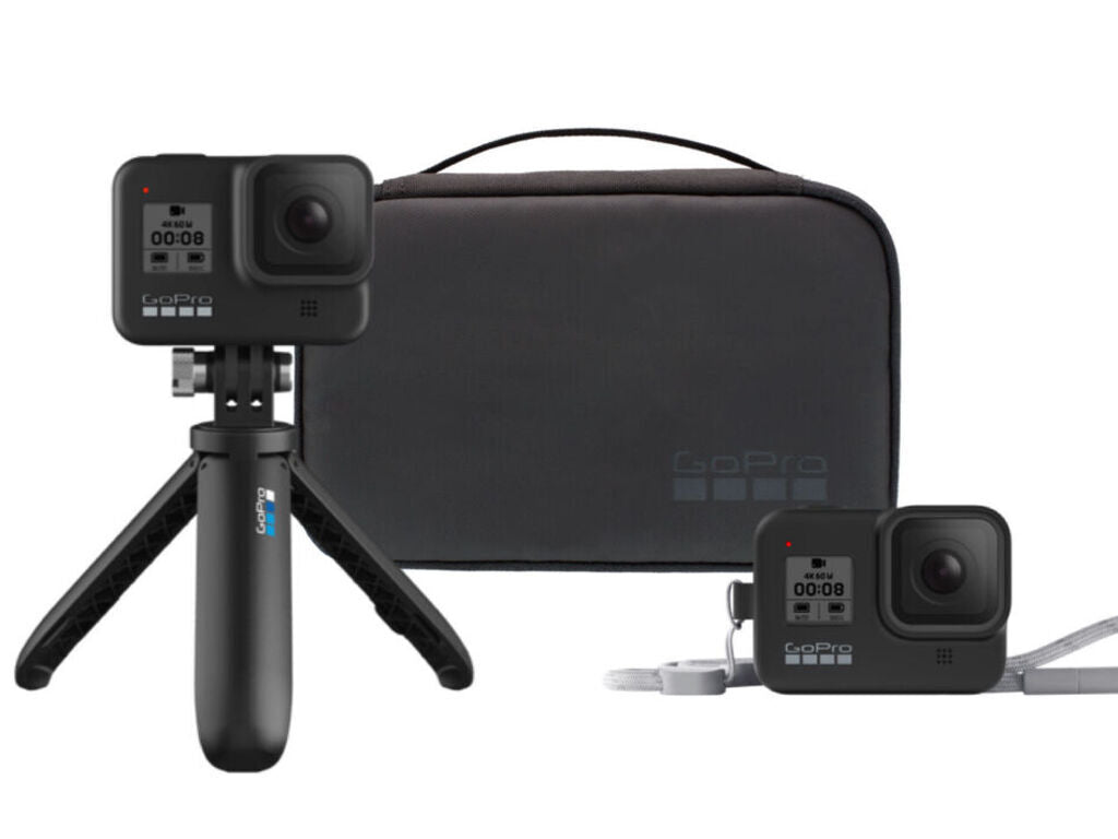 Kit Accesorii GoPro Travel, Include: 1x Shorty1x Prindere magnetica, 1x Geanta Transport 
