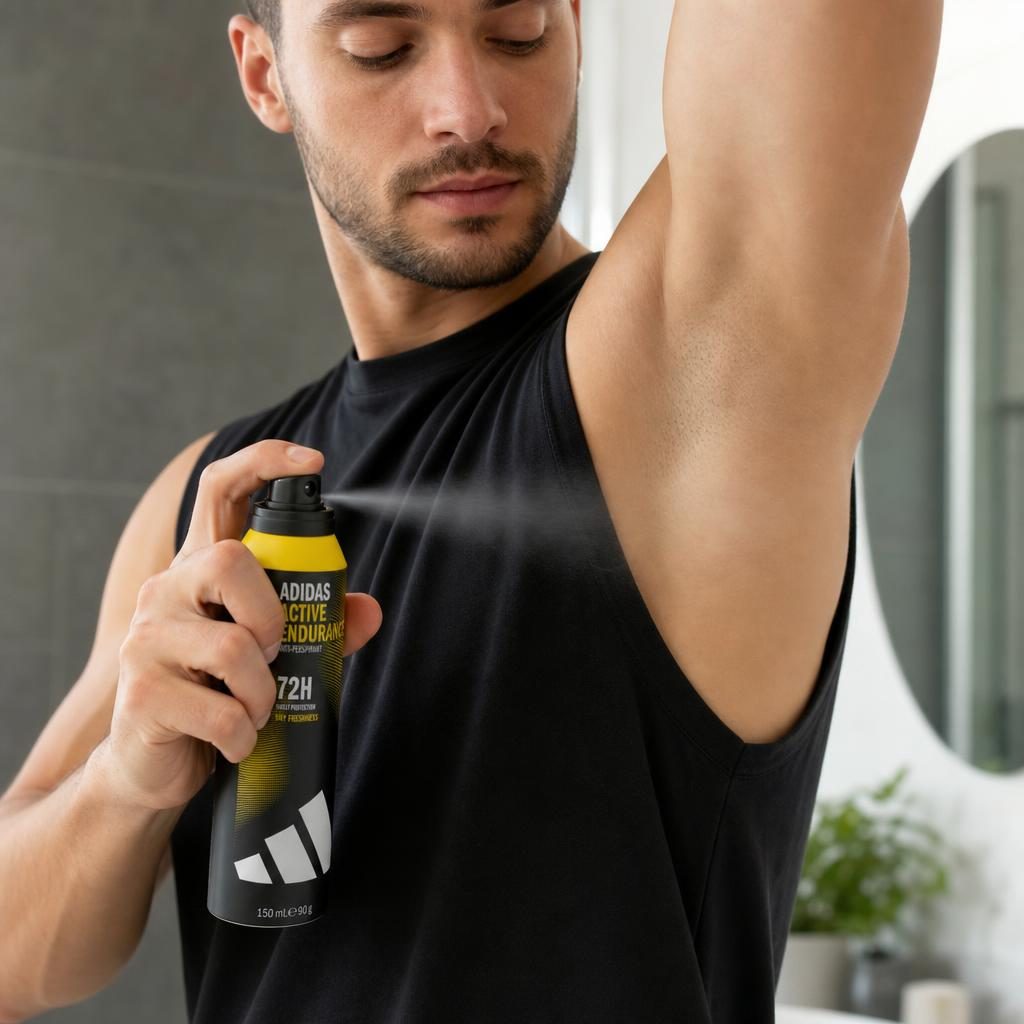 Antiperspirant Deodorant Spray, Adidas, 150 ml Active Endurance