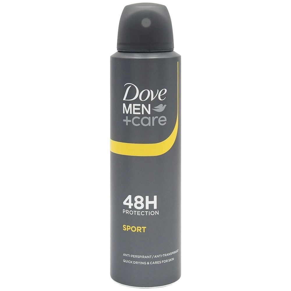 Antiperspirant Deodorant, Dove, 150 ml Men plus Care 48H Sport