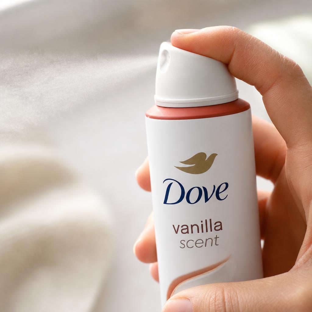 Antiperspirant Deodorant Spray, Dove, 150 ml, for Women, Aroma Vanilla