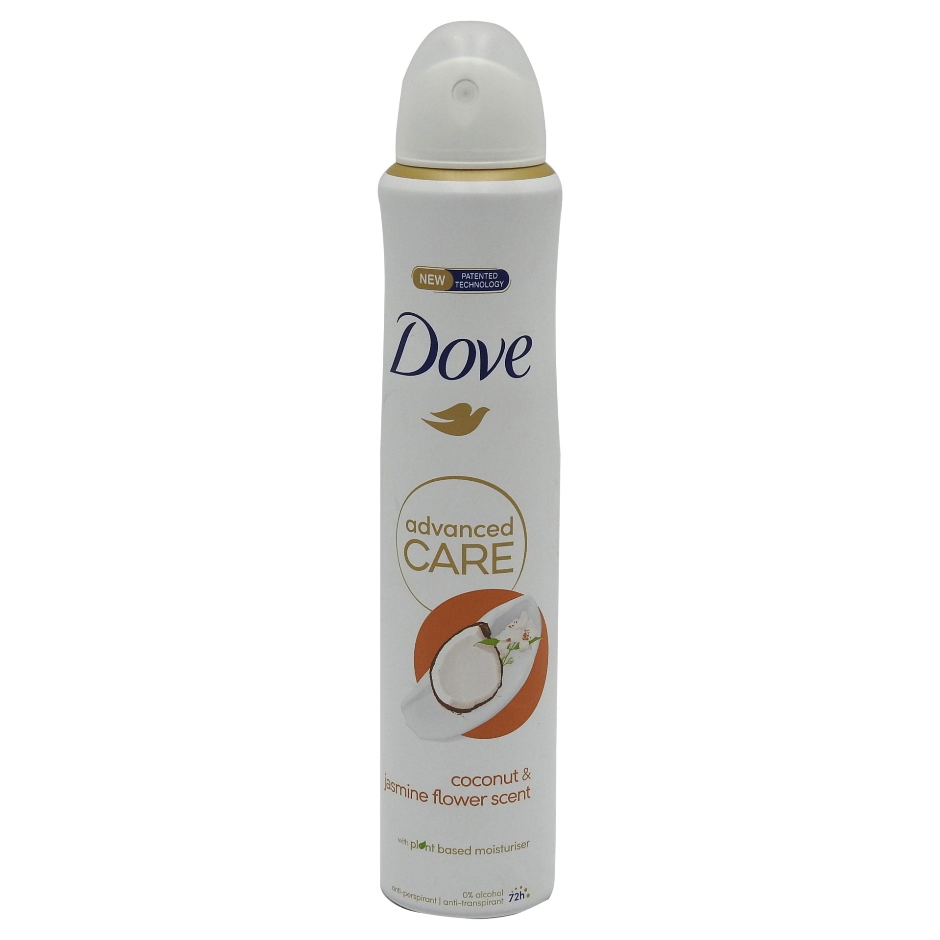 Antiperspirant Deodorant, Dove, 200 ml Advanced Care Coconut Jasmine Flower 72H