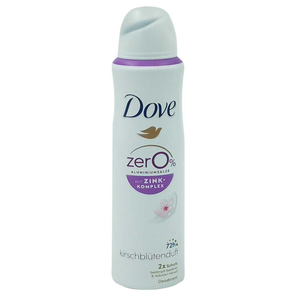 Antiperspirant Deodorant, Dove, Zink 150 ml 0% Komplex Cherry Blossom