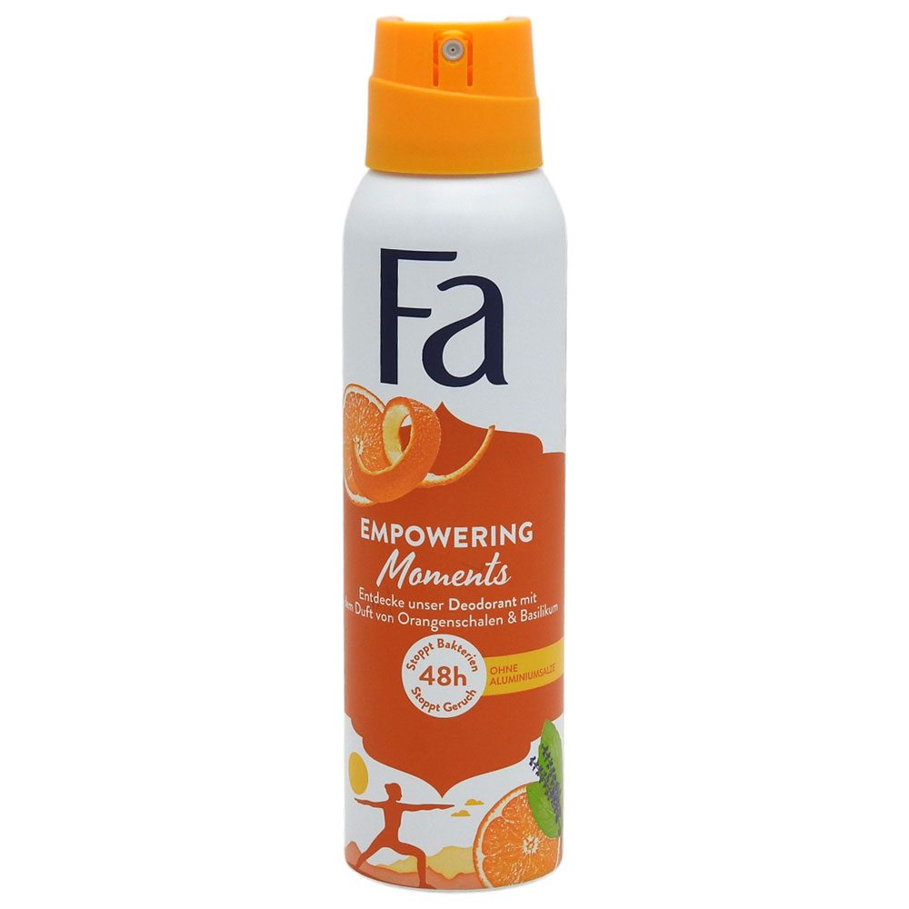 Antiperspirant Deodorant, Fa, 150 ml Empowering Moments