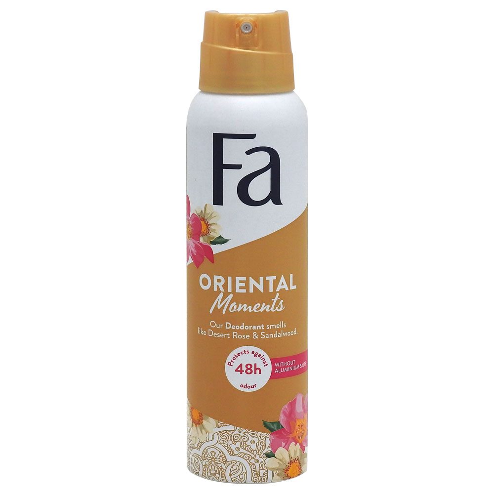 Antiperspirant Deodorant, Fa, 150 ml Oriental Moments