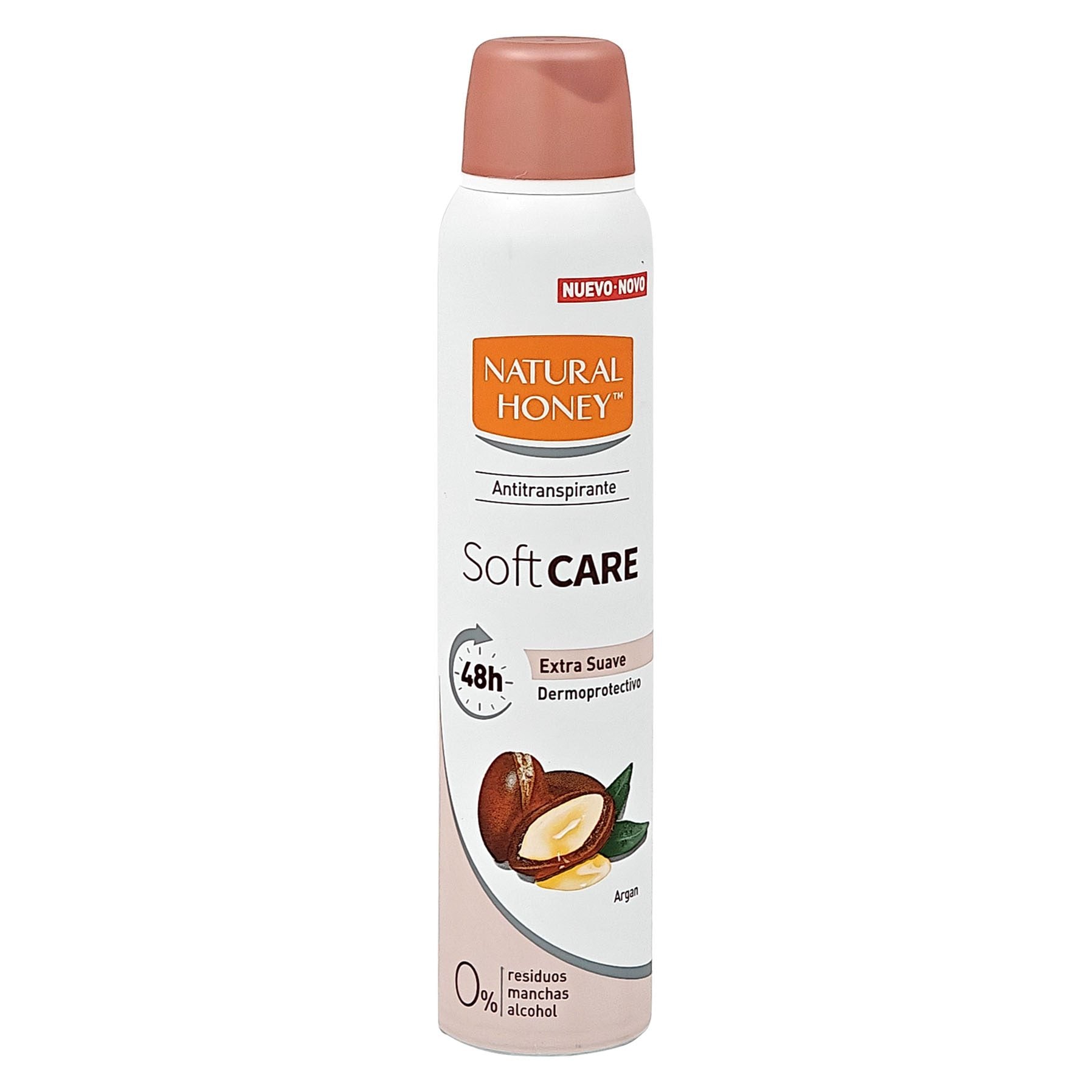 Antiperspirant Deodorant, Natural Honey, 200 ml Soft Care