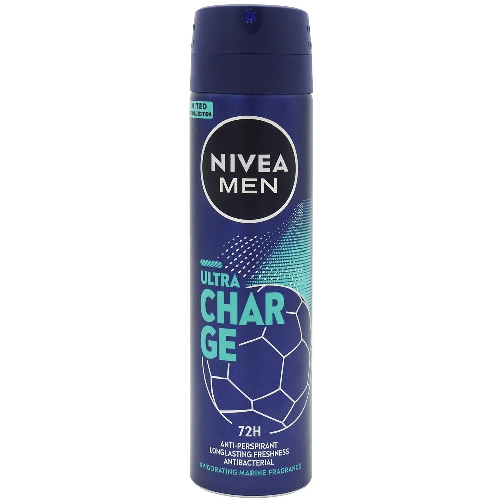 Antiperspirant Deodorant, Nivea, 150 ml Men Ultra Charge