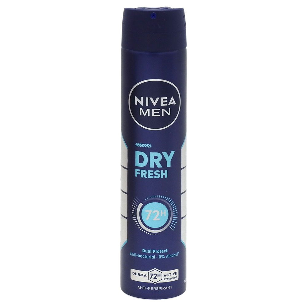 Antiperspirant Deodorant, Nivea, 200 ml Men Dry Fresh