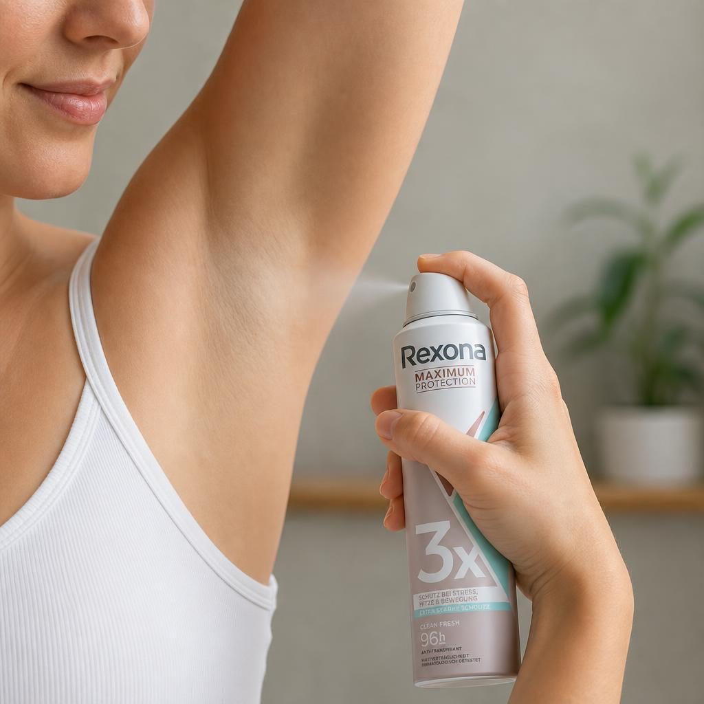 Antiperspirant Deodorant, Rexona, Maximum Protection 150 ml Clean Fresh