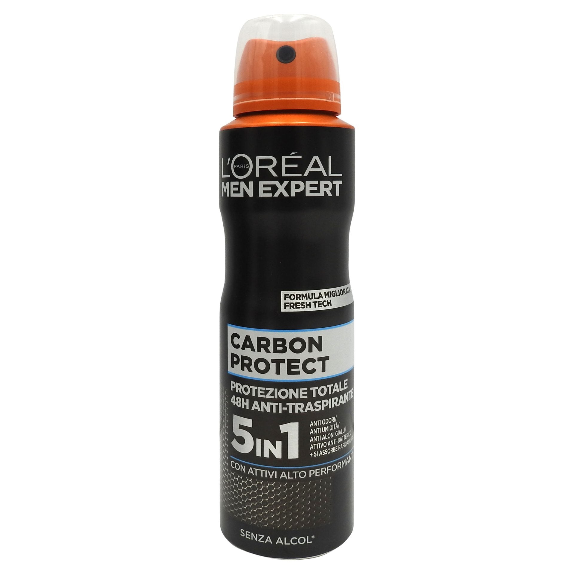 Antiperspirant, Loreal, Expert Deo 150 ml Men Carbon Protect