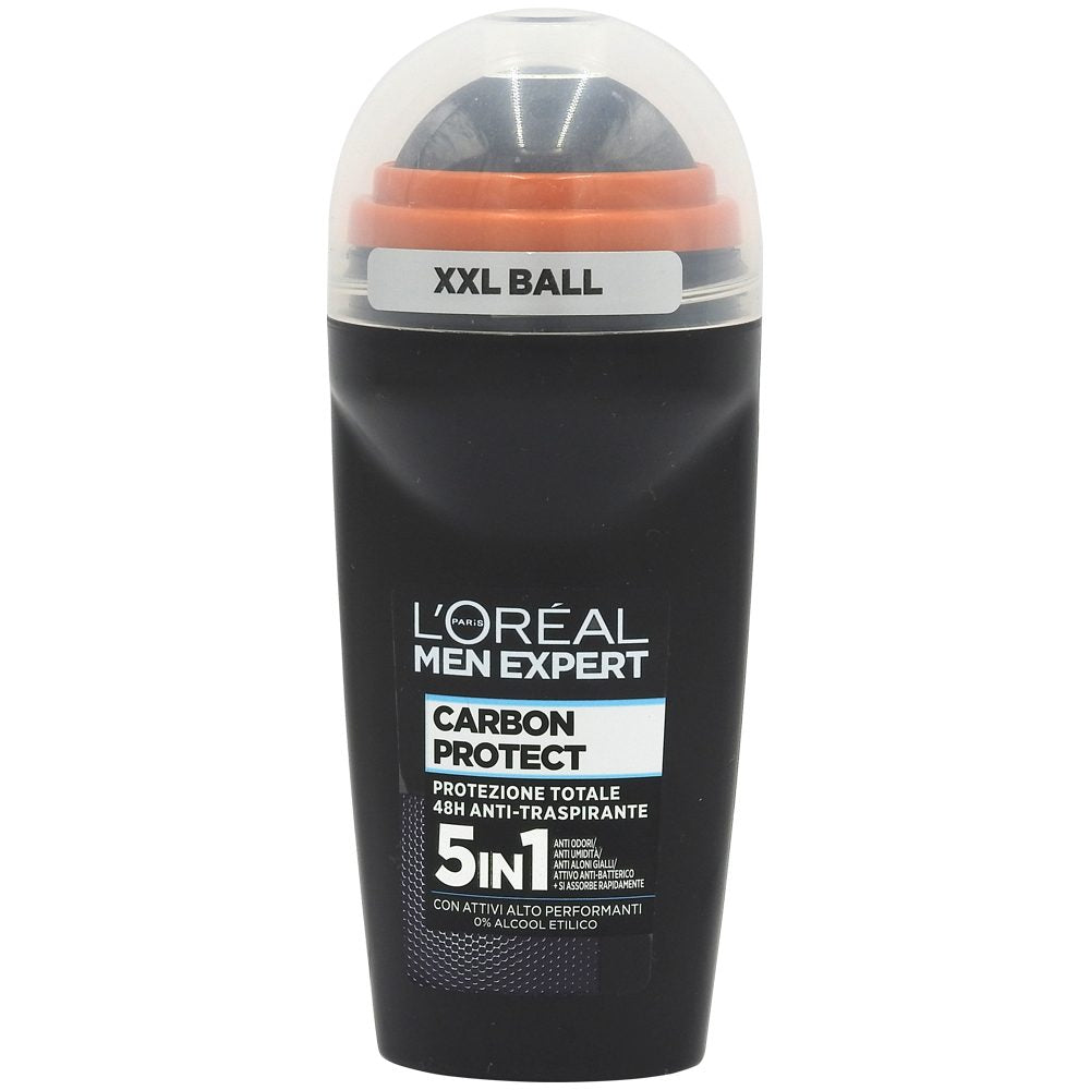 Antiperspirant, Loreal, Expert Roll On 50 ml Men Carbon Protect
