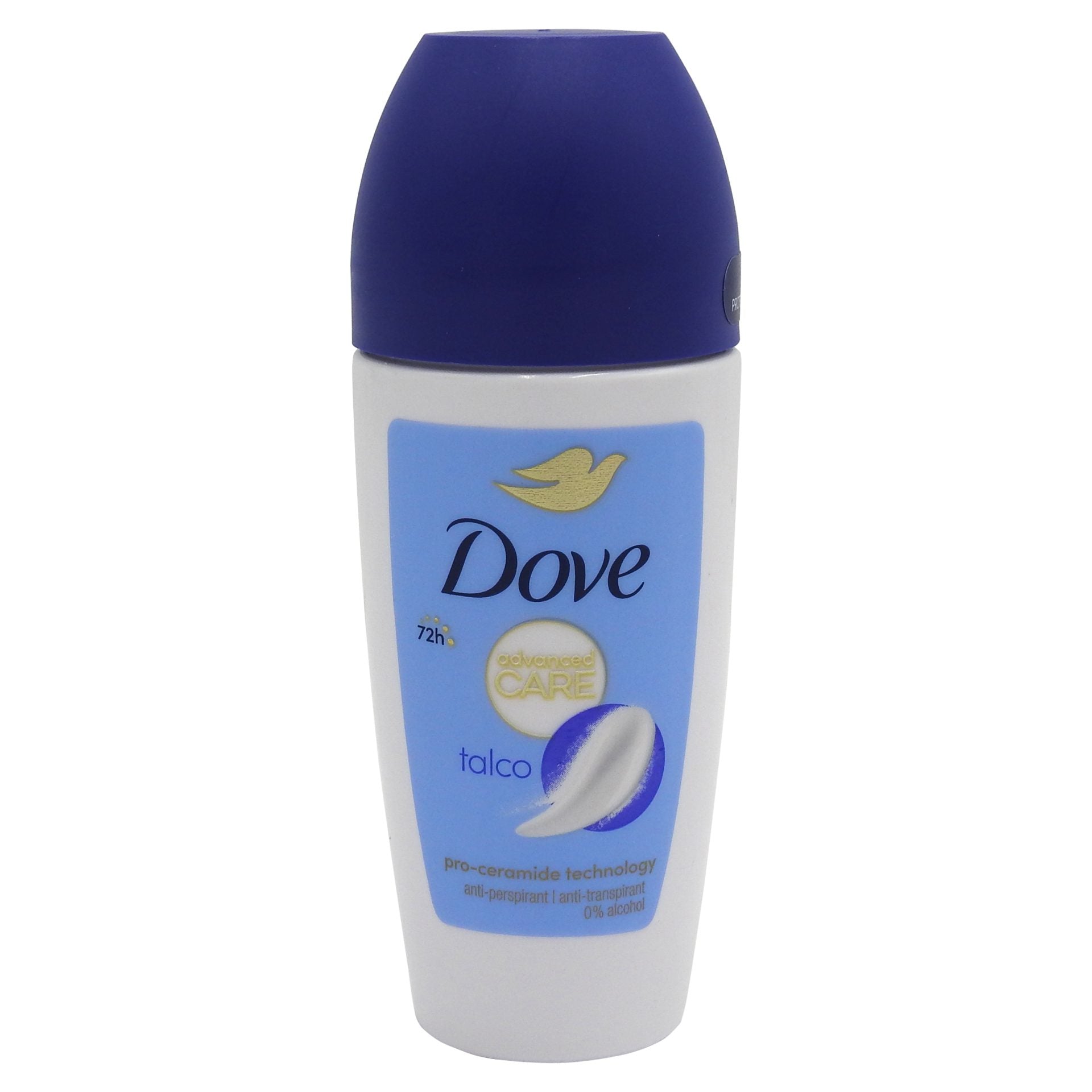 Antiperspirant Roll-On, Dove, 50 ml Advanced Care Talco