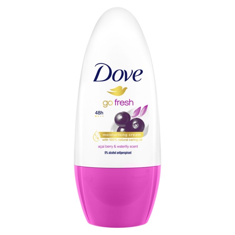 Antiperspirant Roll-On, Dove, 50 ml Go Fresh Acai Berry Waterlily