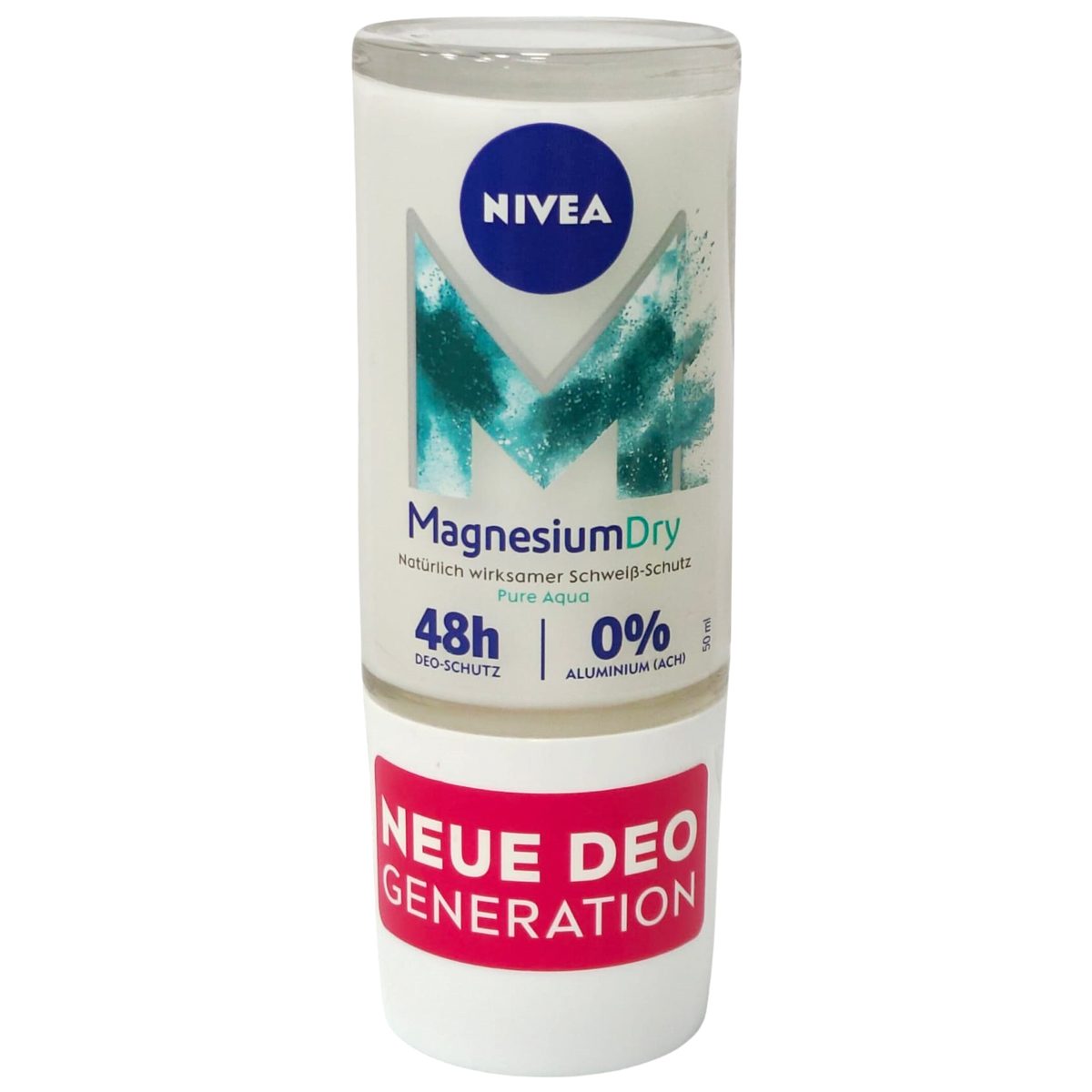 Antiperspirant Roll-On, Nivea, 50 ml Magnesium Dry Pure