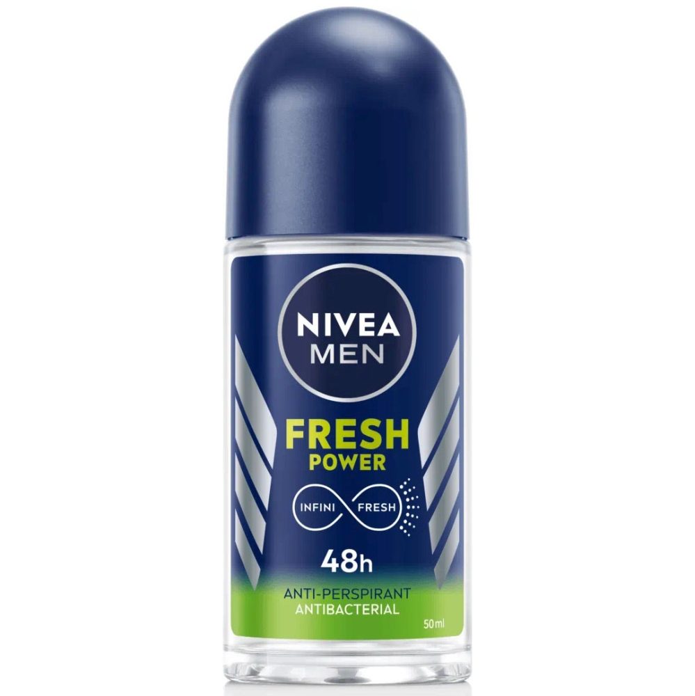 Antiperspirant Roll-On, Nivea, 50 ml Men Fresh Power