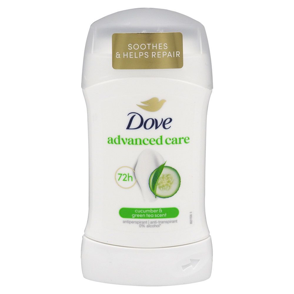 Antiperspirant Stick Dove, 50 ml, Advanced Care Cucumber, Protectie pana la 72 de ore