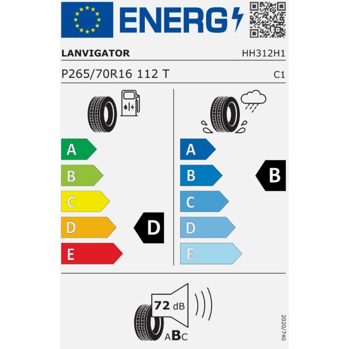 Anvelopa All Terrain LANVIGATOR CATCHFORS A/T P265/70R16 112T, Aderenta, Rezistenta si Control pe Drum si Off-Road