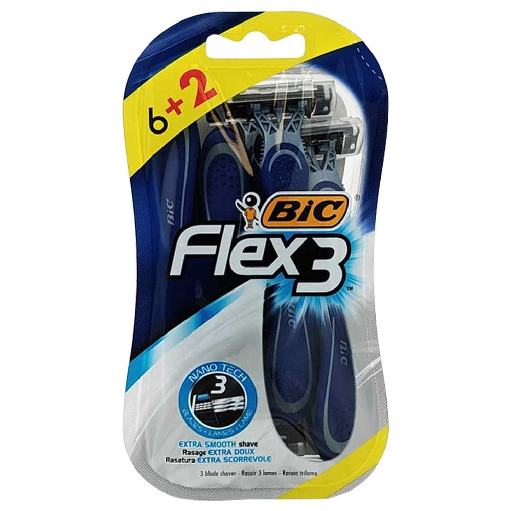 Aparat de Ras, Bic, Flex3 6, 2 buc
