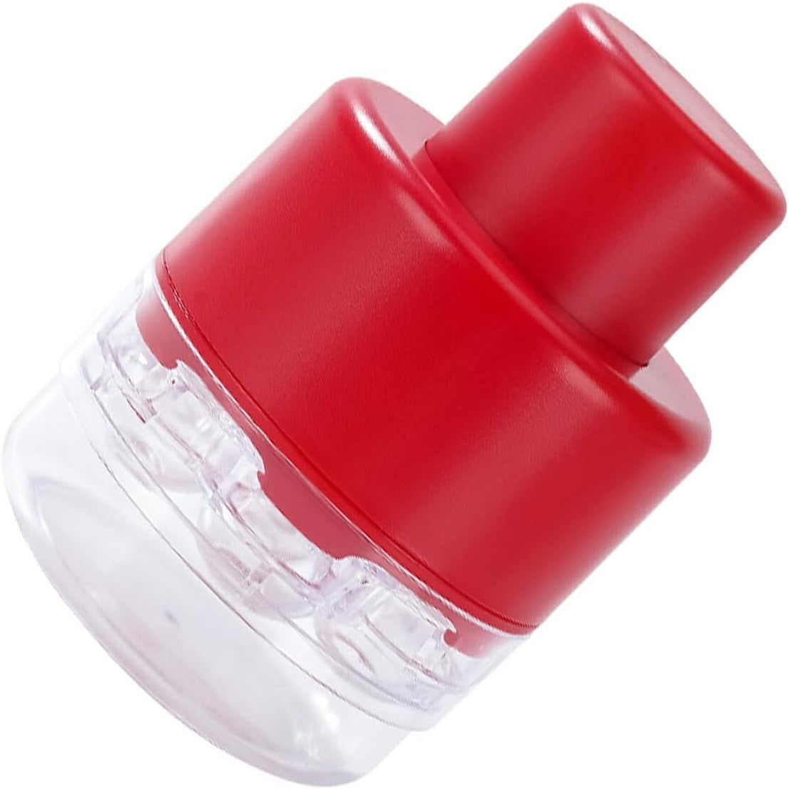 Dispozitiv de Scos Samburi, Manual, cu 7 Gauri, pentru Cirese, 13 x 9.2 cm, din ABS, Rosu