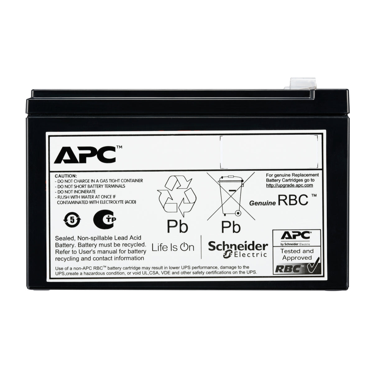 UPS ACC BATTERY CARTRIDGE/REPLACEMENT APCRBCV205 APC 
