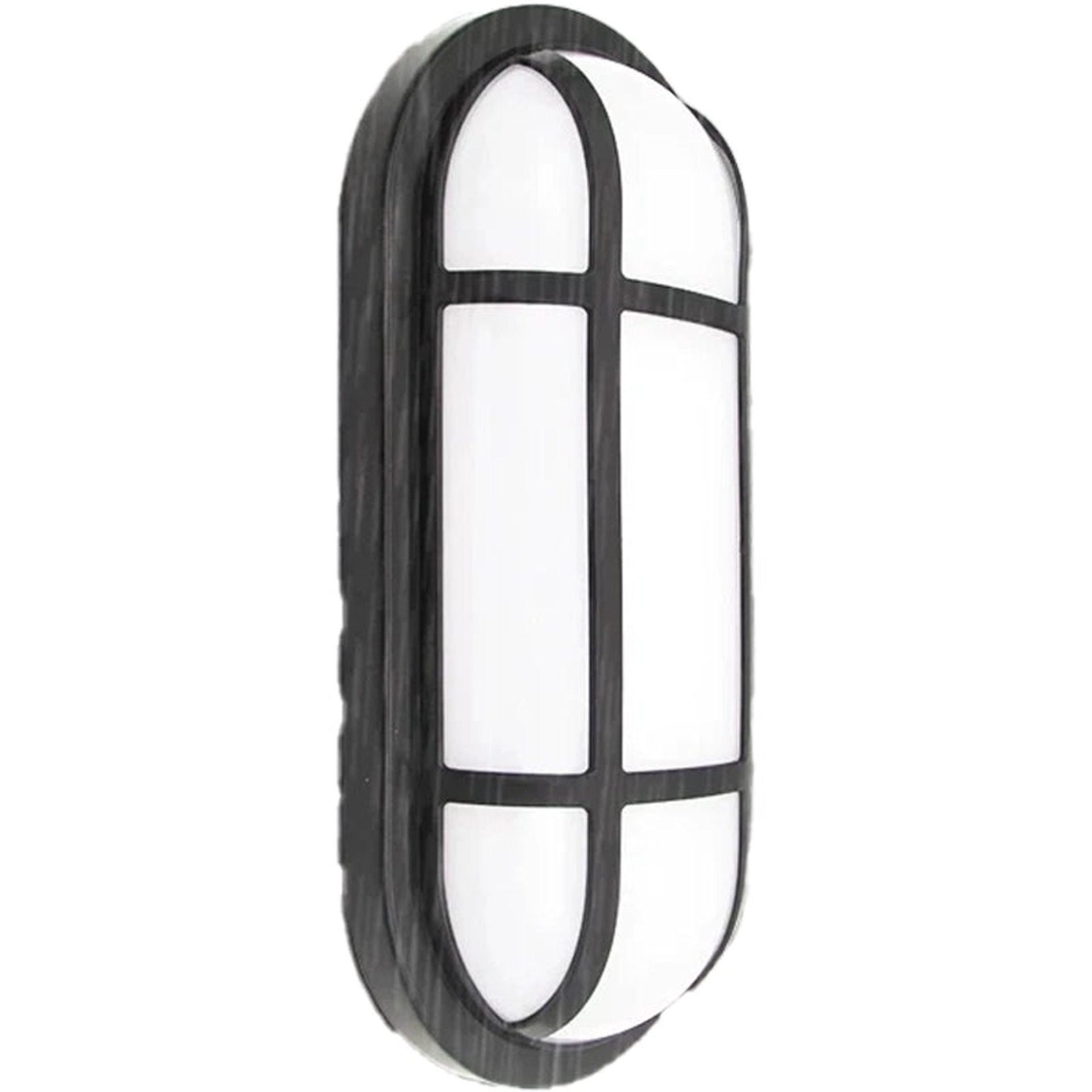 Aplica LED de Exterior AX321/218BK, IP65, Alb si Negru