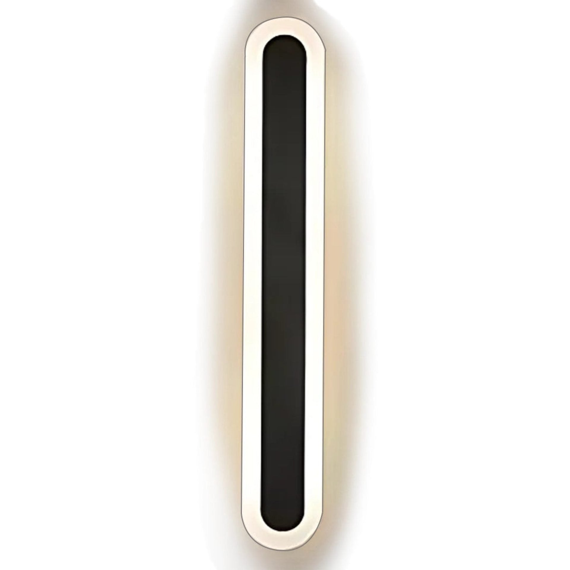 Aplica LED de Exterior SUHA, Lungime 30cm, 4W, IP65, Metal, Liniar, Negru