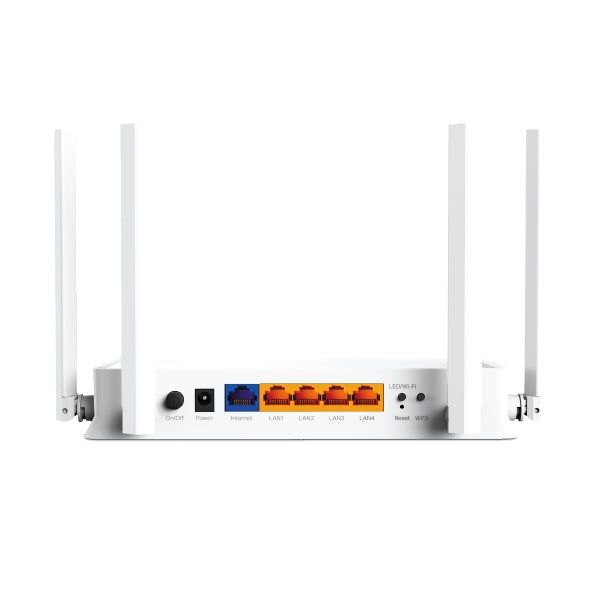ROUTER TP-Link, Wi-Fi 7 BE3600 Dual-Band (2,4GHz+5GHz), 1x Port WAN Gigabit + 4x Port LAN Gigabit, 4 antene externe cu Beamforming, EasyMesh, HomeShield "Archer BE220W"