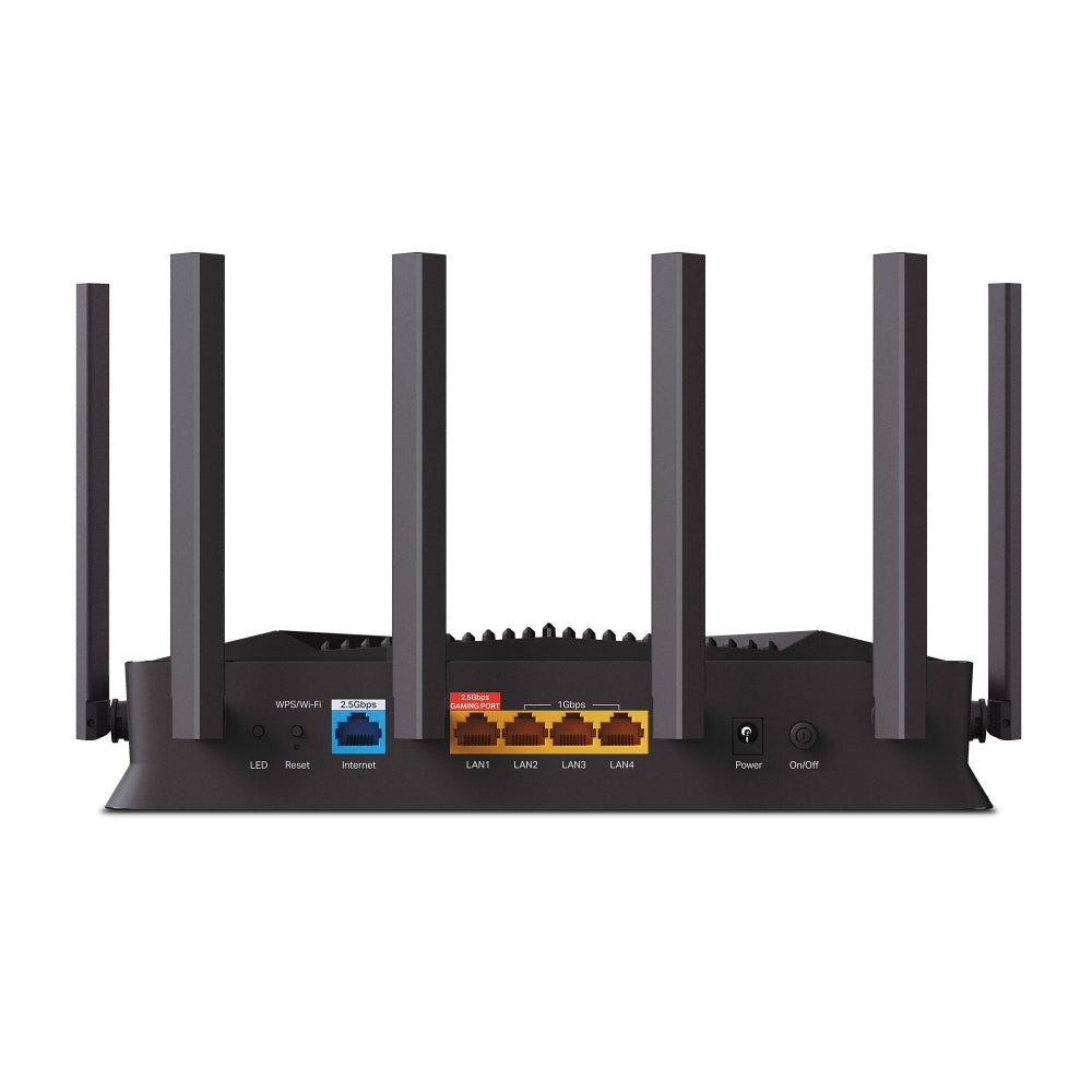 ROUTER TP-LINK wireless, BE6500 Dual-Band Wi-Fi 7 Gaming Router de pana la 6500 Mbps ,1×2.5 Gbps RJ45 WAN, 1x2.5 Gbps LAN, 3×1 Gbps LAN, 1×USB 3.0, WI-FI 7 "Archer GE400"