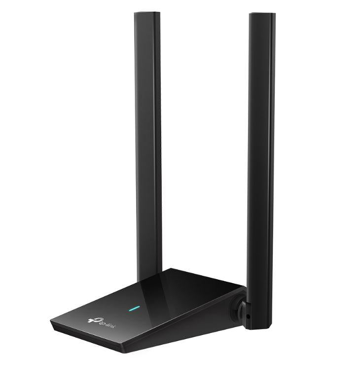 ADAPTOR RETEA TP-LINK AX1800, extern wireless 2.4 GHz | 5 GHz, USB 3.0, port, 1800 Mbps, antena externa x 2 High Gain, "Archer TX20U Plus"
