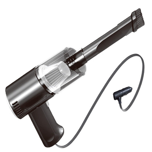 Aspirator Portabil Auto, Flippy, Tip Pistol K7A, Pentru Casa si Masina, Cablu Auto, 36 x 17 cm, Negru, Resigilat