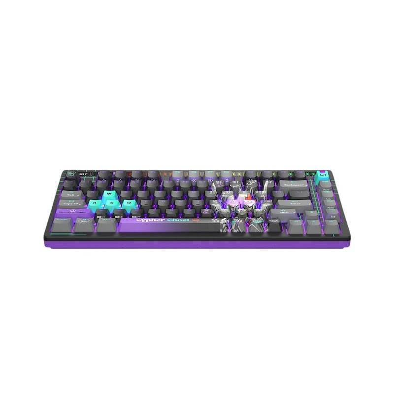Tastatura gaming Bloody "AT75" Alpha Optical Switch Mechanical Keyboard USB Cypher Ghost, US Layout "AT75 Cypher Ghost" 4711421 001830