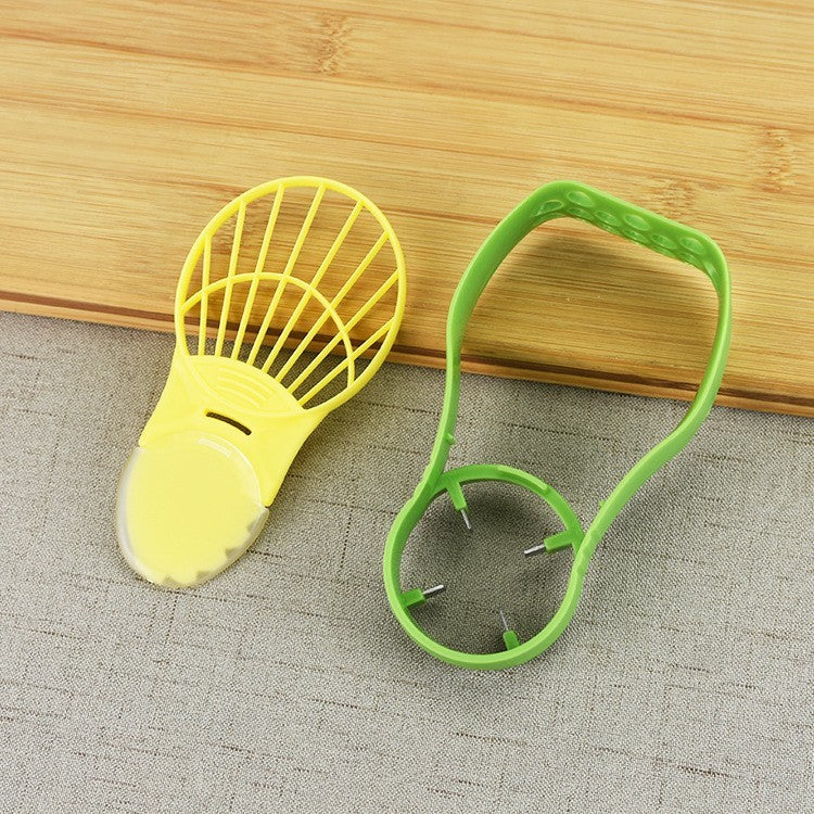Recipient de Depozitare Avocado 5in1, Etans, pentru Frigider, din Plastic, Dispozitiv de Taiat, Curatat, Feliat, 15x4.5x7 cm, Gri