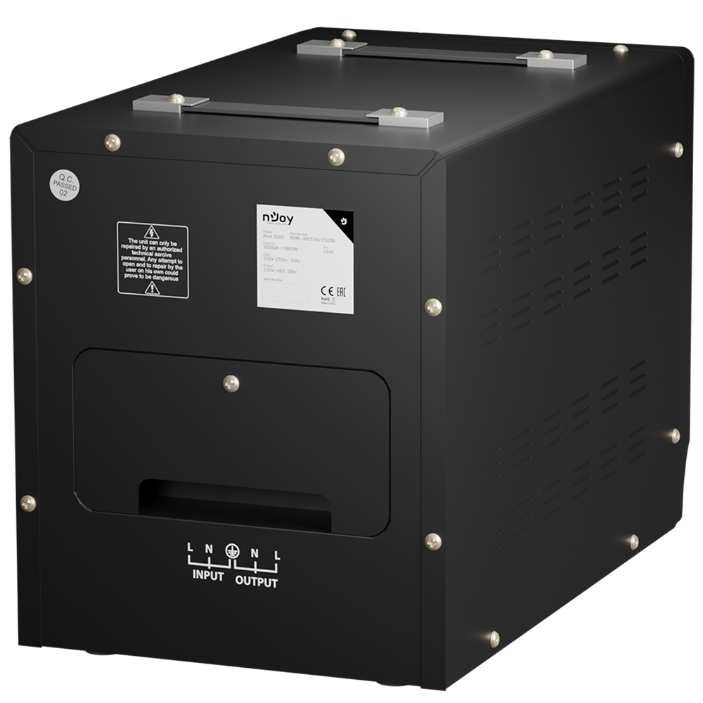 Stabilizator tensiune nJoy 3000VA Alvis "AVRL-3005TAL-CS01B"