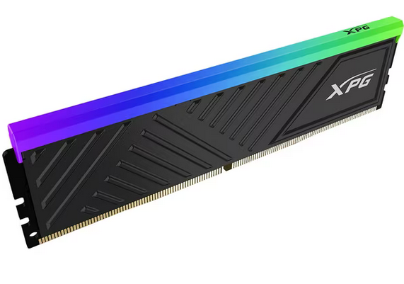 Memorie DDR Adata - gaming DDR4 16GB, frecventa 3200MHz, 1 modul, radiator, iluminare RGB, XPG SPECTRIX D35G 