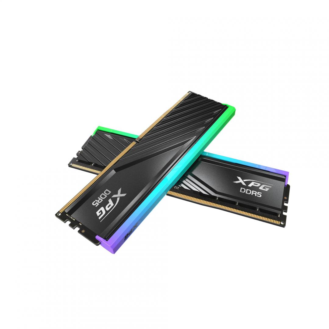 Memorie DDR Adata - gaming DDR5 32GB, frecventa 6000MHz, 16GB x 2 module, radiator, iluminare RGB, XPG Lancer Blade RGB 