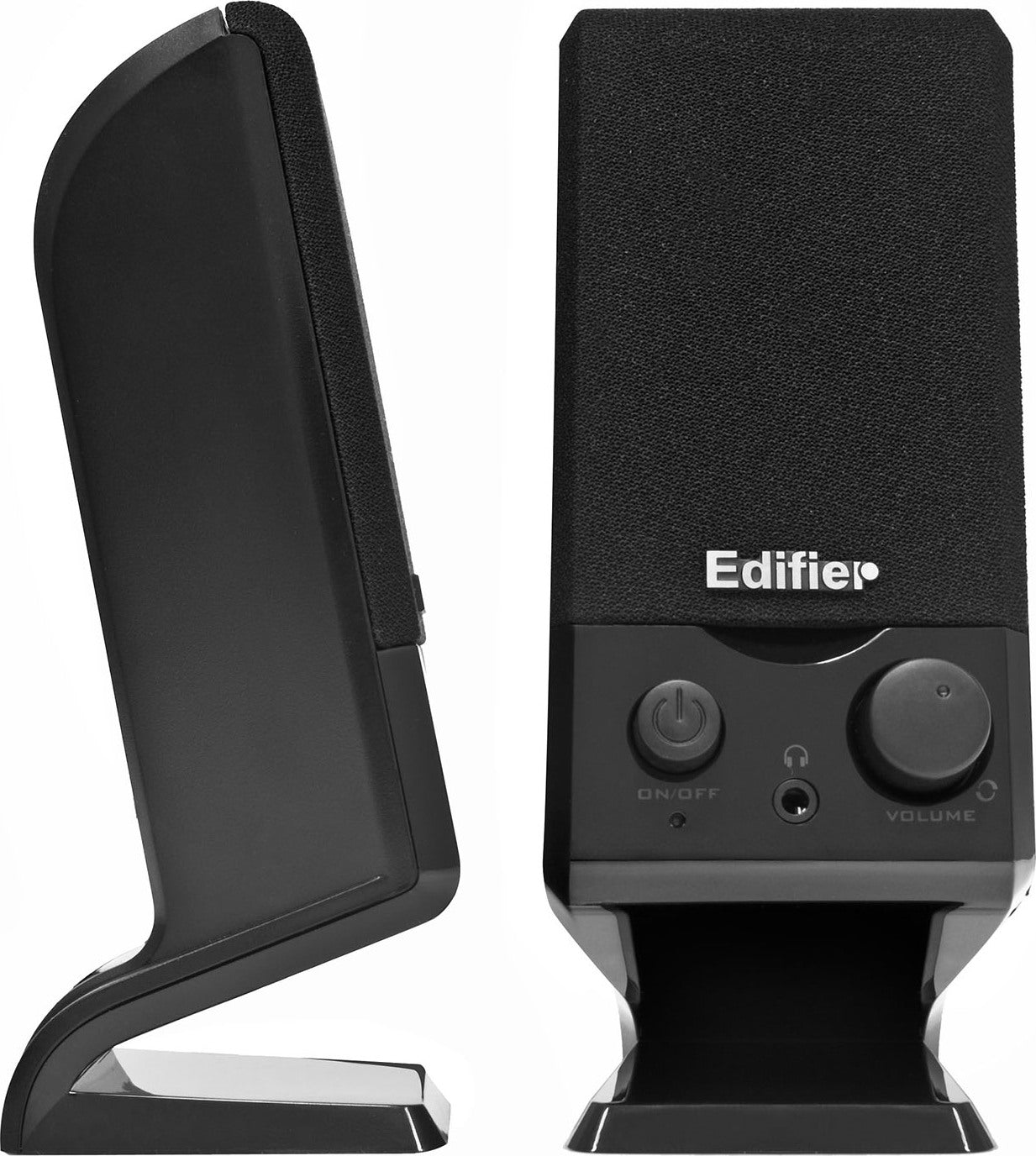 BOXE EDIFIER 2.0, RMS: 1.2W (2 x 0.6W), control volum, USB power, black, "M1250" 674667001001