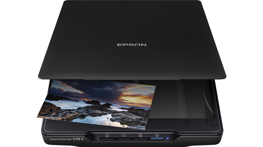 Scanner Flatbed EPSON Perfection V39II, A4, Viteza de scanare duplex: 10/s, Optiuni: , Conectivitate:USB, Scanare ambele fete:, ADF:, (Timbru Verde11Lei) "B11B268401"(RAPO)
