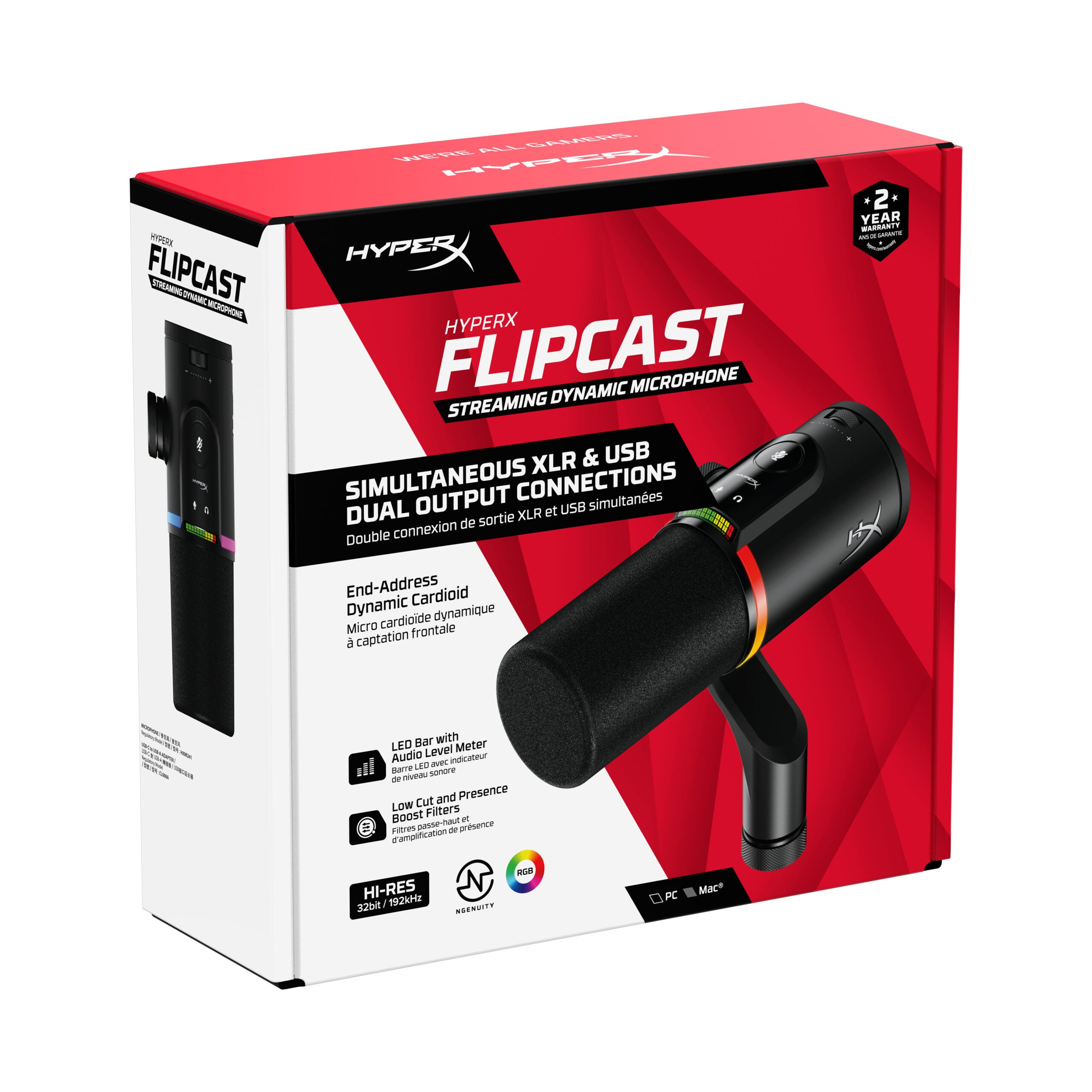 Microfon HP HyperX FlipCast "B2CM1AA"
