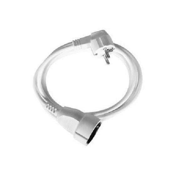 PRELUNGITOR Bachmann, Schuko x 1, conectare prin Schuko (T), cablu 10 m, fara protectie, alb, "B3402895"