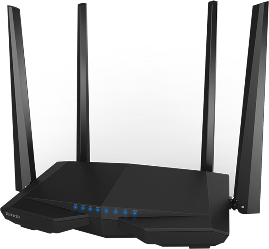 ROUTER Tenda wireless 1200Mbps, 4 porturi 10/100Mbps, 4 antene externe, Dual Band AC1200 