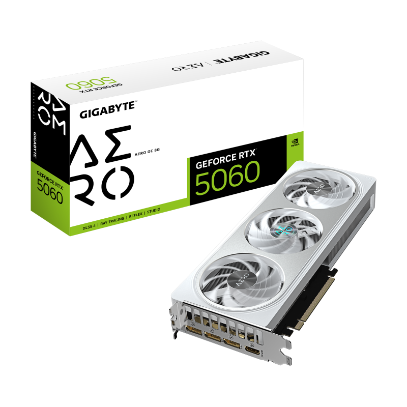 VGA GIGABYTE RTX 5060 AERO OC 8GB