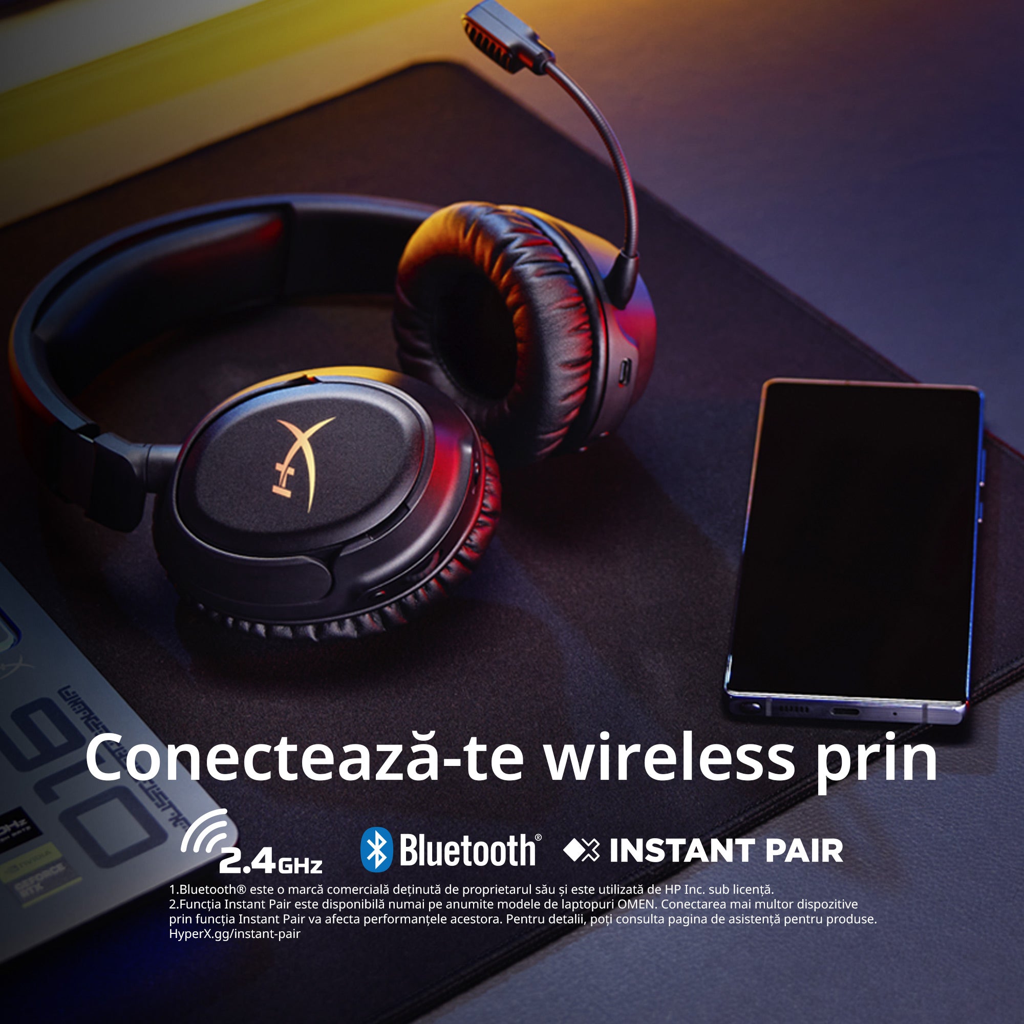 HyperX Cloud Flight 2 WL WHT GAM HS "B5VC5AA"